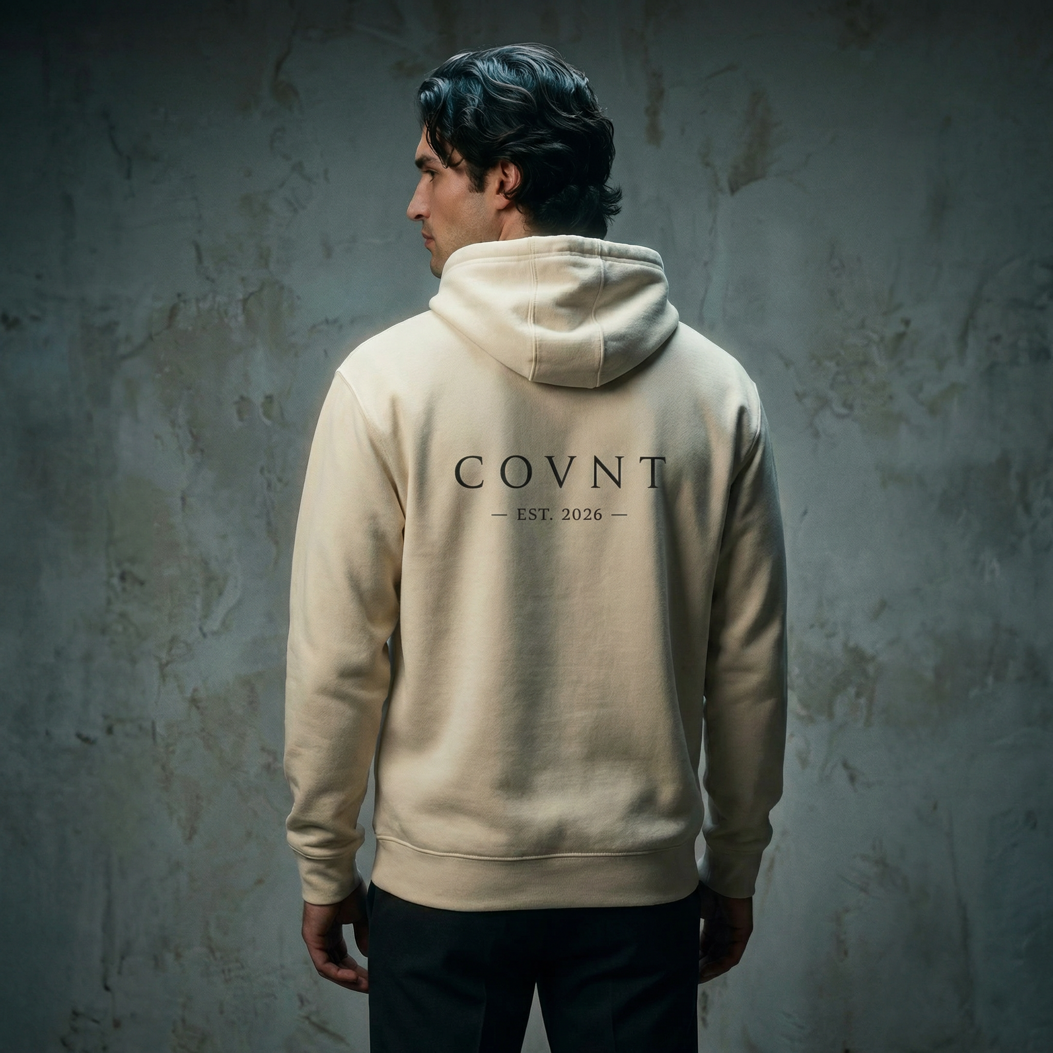 Heavy Hoodie — Bone
