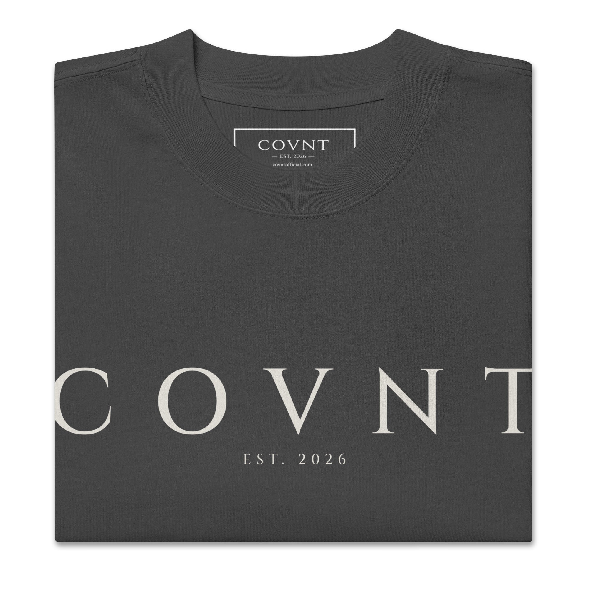 Heavy Tee — Faded Black